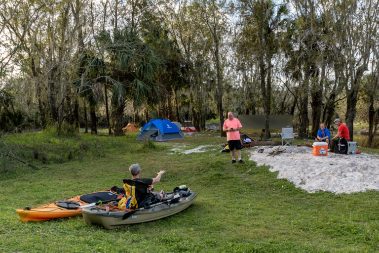 Camping by Kayak, Bike, Paddle Board or Backpack Camping by Kayak, Bike, Paddle Board or Backpack
