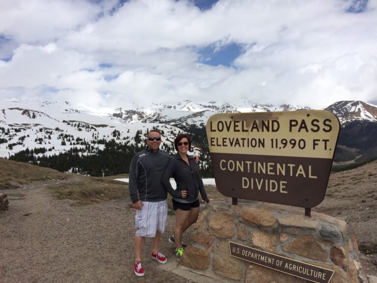 Loveland Pass Colorado Elevation 11,990 Feet - Continental Divide U.S. Department of Agriculture
