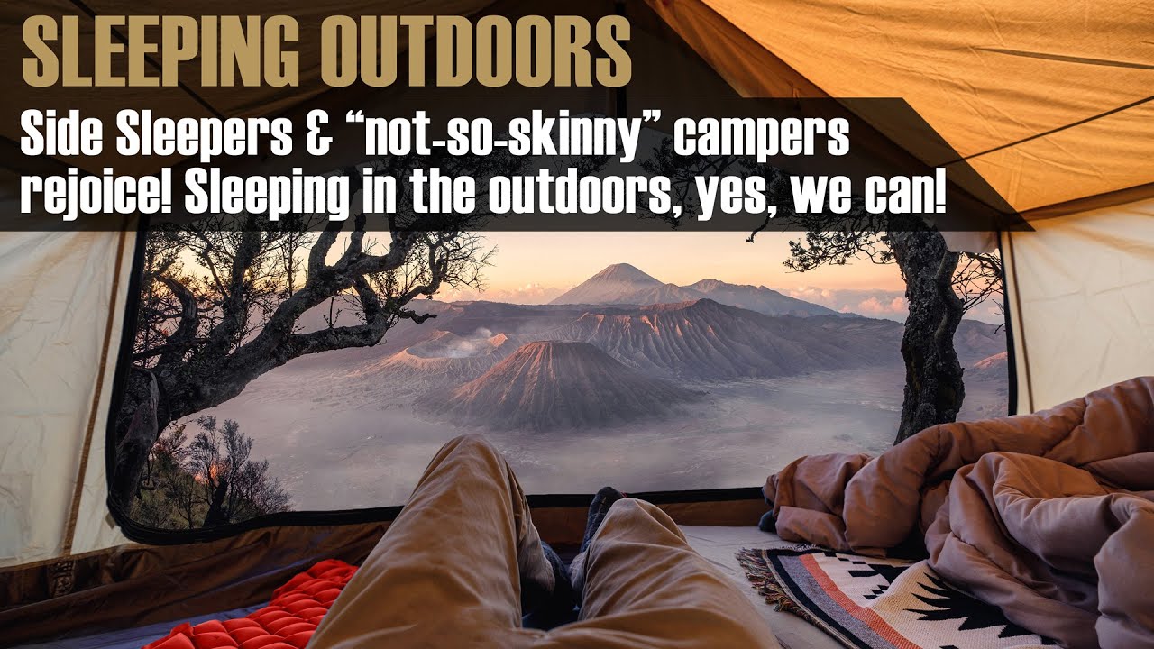 Camping Sleeping Pad - Great for Side Sleepers!