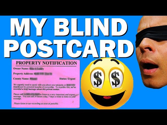 Find Motivated Sellers Using Postcards (Direct Mail) | Wholesaling Real Estate